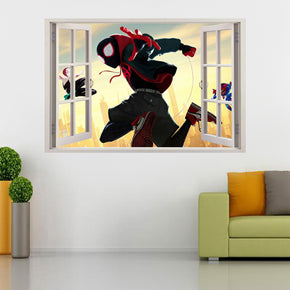 Super Heroes 3D Window Wall Sticker Decal W003