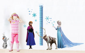 Frozen Growth Height Chart for Kids Decal Wall Sticker WC104