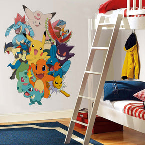 Pokemon Collage - Wall Sticker Removable Decal Home Decor Art Mural WC133