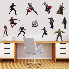The Avengers Characters Set Super Heroes Wall Sticker Decal WC143