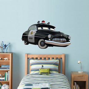 Sheriff Disney Cars Movie Wall Sticker Autocollant Décalque WC21