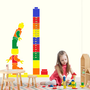 Tableau de hauteur de croissance des enfants pour autocollant mural WC232 pour enfants