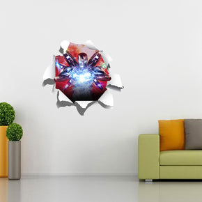 Iron Man The Avengers Torn Paper Super Hero Wall Sticker Décalque WC268