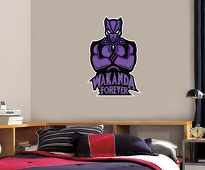 Black Panther Wakanda Forever Wall Sticker Decal WC327