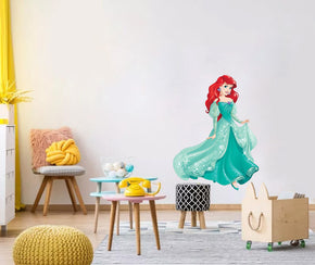 Ariel The Little Mermaid Princess 3D Wall Sticker Decal WC336