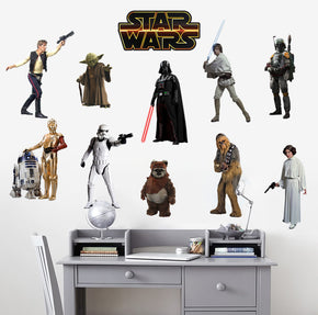 Star Wars Characters Set Wall Stickers Decals WC369