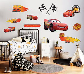 Lightning McQueen Disney Cars Set Wall Stickers Decals WC371