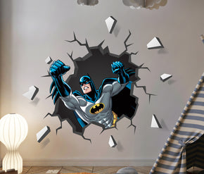 Batman 3D Explosion Effect Wall Sticker Decal WC389