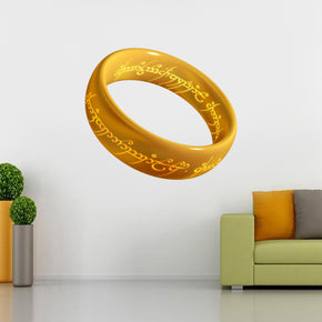 Lord Of The Rings - One Ring To Rule Them All Wall Sticker Decal WC38