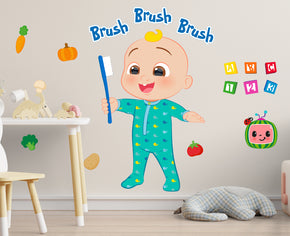 Cocomelon JJ Wall Sticker Decal WC397