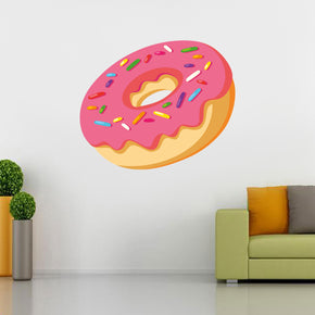 Donut Dessert Kitchen Wall Sticker Autocollant Décalque WC44