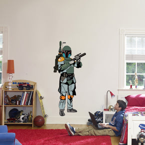 Boba Fett Star Wars Wall Sticker Décalque WC67