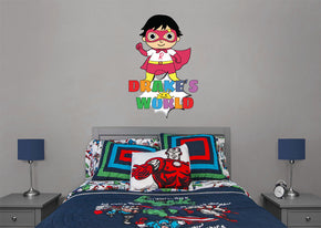 Ryan's World Personalized Custom Name Wall Sticker Decal WP126