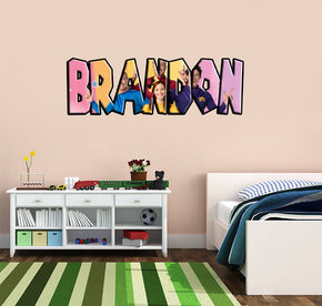Kids Tv Show Custom Name Wall Sticker Decal WP158