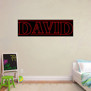 Kids Tv Show Personalized Custom Name Wall Sticker Decal WP191