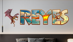 Toy Story Kids Personalized Custom Name Wall Sticker Decal WP90