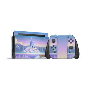 Magic Fantasy Castle Nintendo Switch Skin Decal For Console NSF27