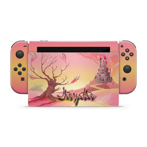 Magic Castle Personalized Nintendo Switch Skin Decal For Console NSF12