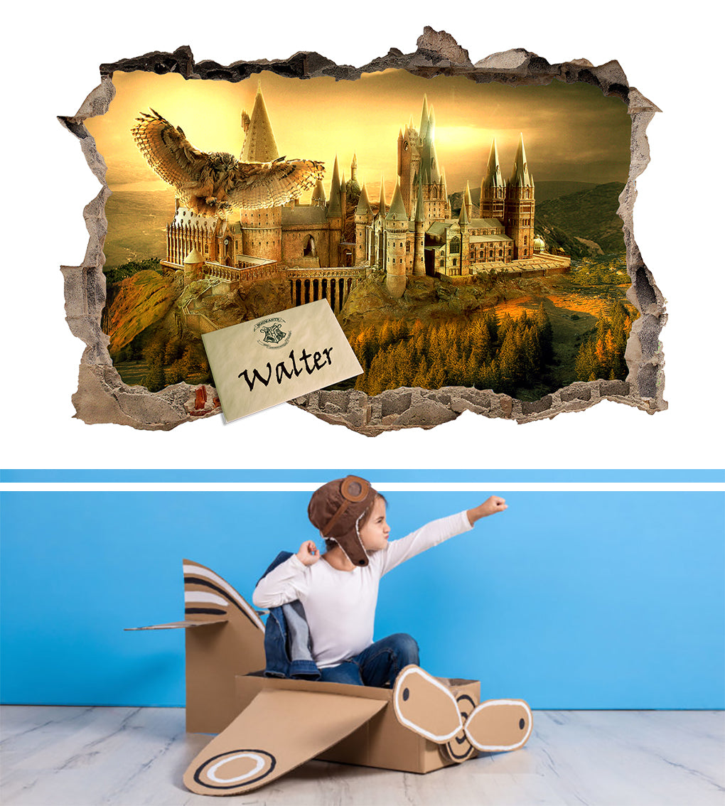 Wall Mural Hogwarts Castle Harry Potter Photo Wallpaper Children's